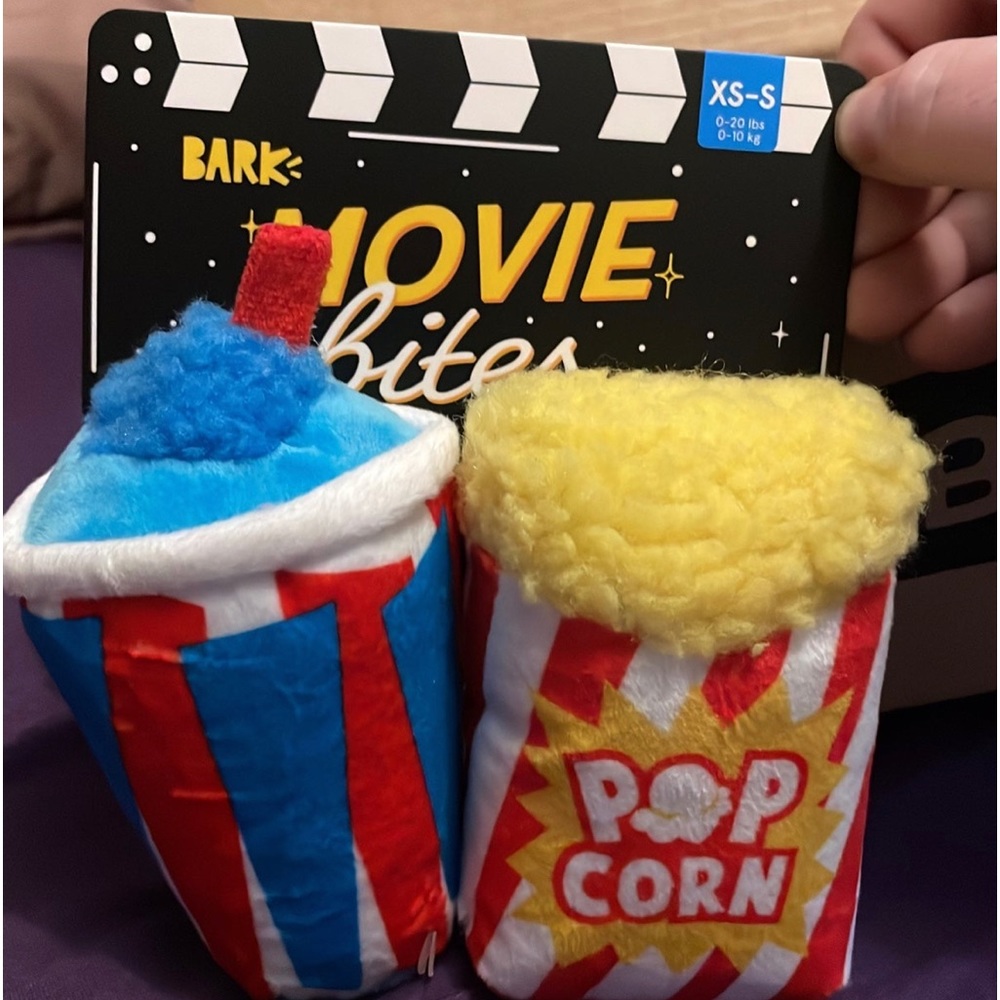 BRAND NEW Bark Box Dog Toy - Movie Bites